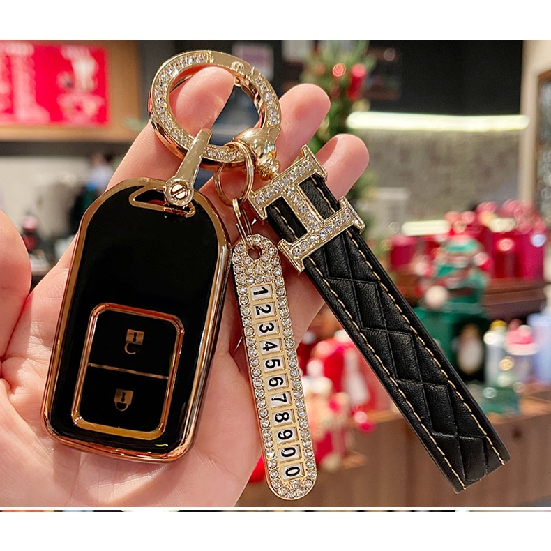 Vỏ Bọc Chìa Khóa Điều Khiển Từ Xa Cho Honda HRV Vezel City Civic Jazz BRV BR-V HRV HR-V Shuttle Gp8