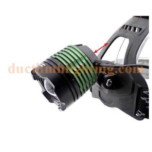 Đèn pin đeo đầu siêu sáng soi xa 300m BH 6 THÁNG