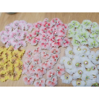 Hoa bột nail hoa tay- hoa nửa cánh nhọn