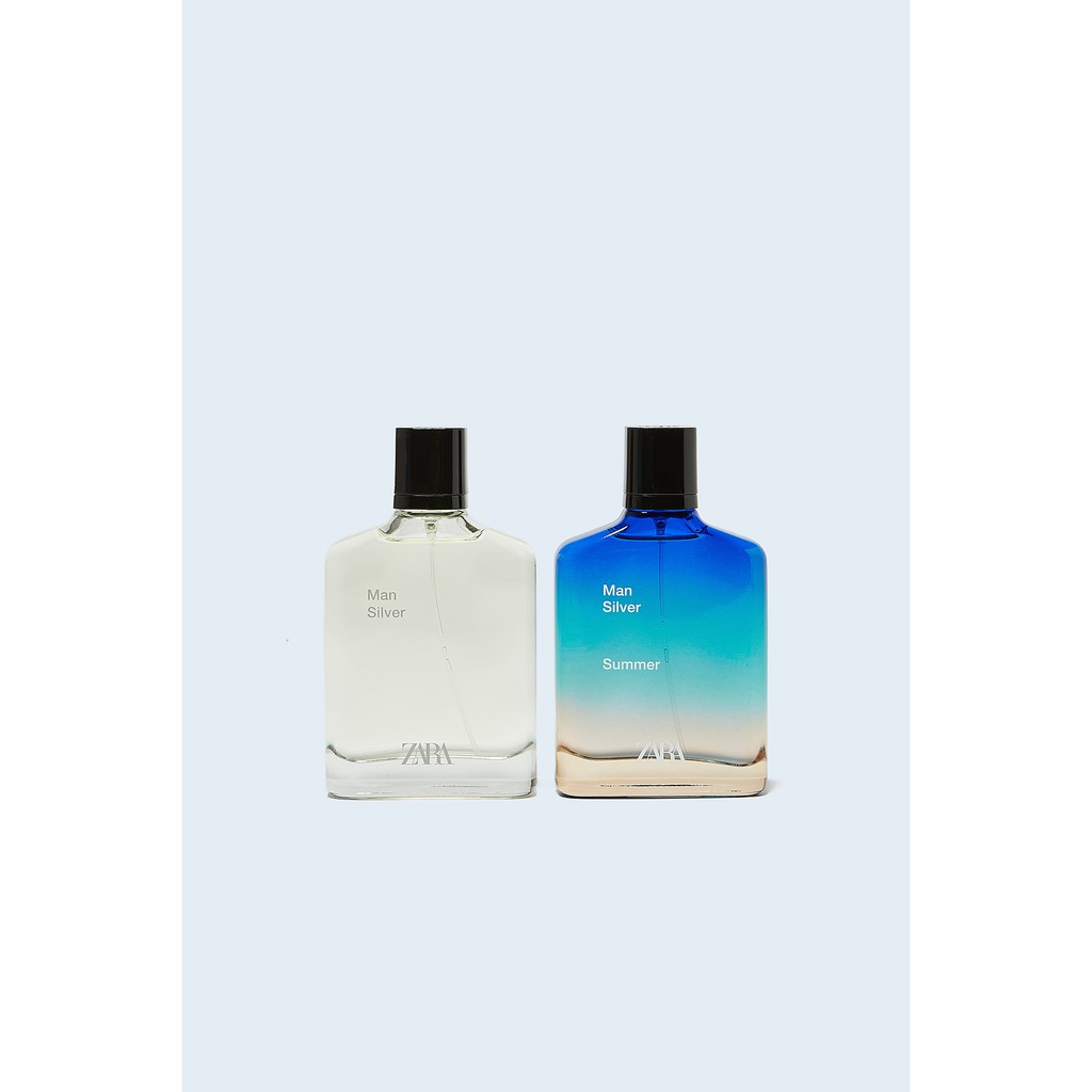 Sale 🍁 Nước hoa Zara Man: Set 2 chai Man Silver Summer 100ml ; Set 2 chai Man Siver Winter 100ml . Chính Hãng Có BH 🍁 .