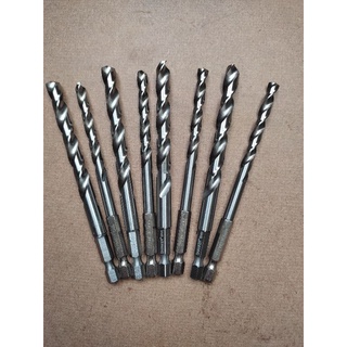 MŨI KHOAN LỤC GIÁC SHANKER KHOAN INOX SẮT KIM LOẠI GỖ BỀN RẺ ĐẸP XỊN SẮC THÉP GIÓ HSS CHUÔI 6.35 PHI  3 4 5 6 8 10 12