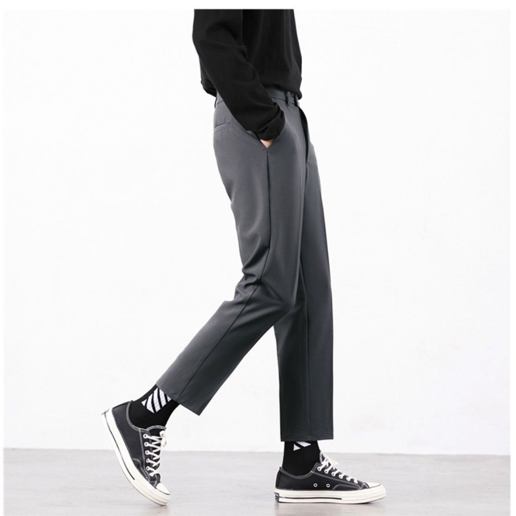 Quần baggy nam Unisex Tilaa Fashion - quần tây ống rộng trẻ trung - bộ đồ nam hàn quốc QB01 | BigBuy360 - bigbuy360.vn