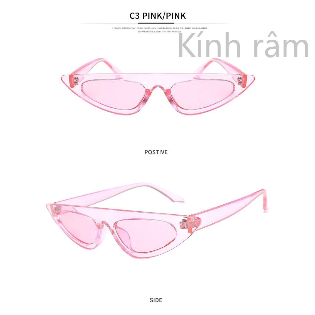 Kính mát mắt mèo phong cách cổ điển cho nữ