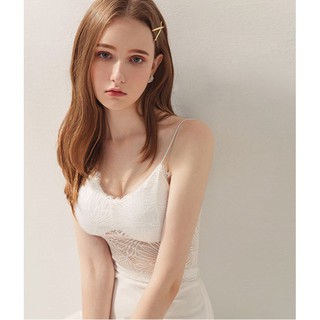 Áo bra dây mảnh ren hoa nữ Air Space 2010105005