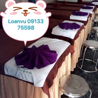 Ga trải giường spa