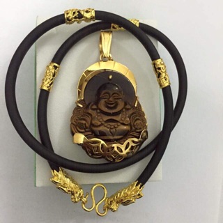 Dậy chuyền nam vàng 18k mặt dilac