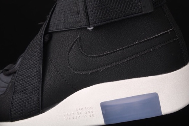 Giày FOG x Nike Air Fear Of God 180 Black màu đen, trắng