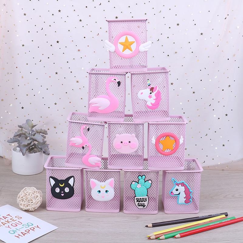 Ống đựng bút siêu cute xinh xắn, Hộp Đựng Bút Cute Xinh Đẹp Tiện lợi