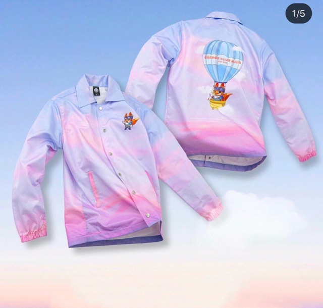 FREESHIP 50K - Áo Khoác Dù Loang Màu 3D ZIPU JACKET Unisex Ulzzang