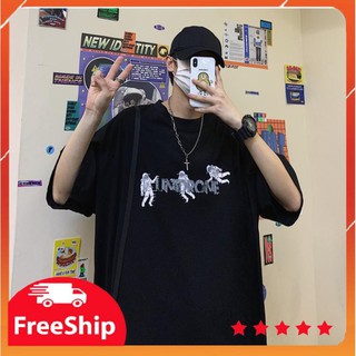 Áo thun tay lỡ nam nữ form rộng Oversize, áo phông tay lỡ form rộng Unisex, áo thun Maroaret Cam