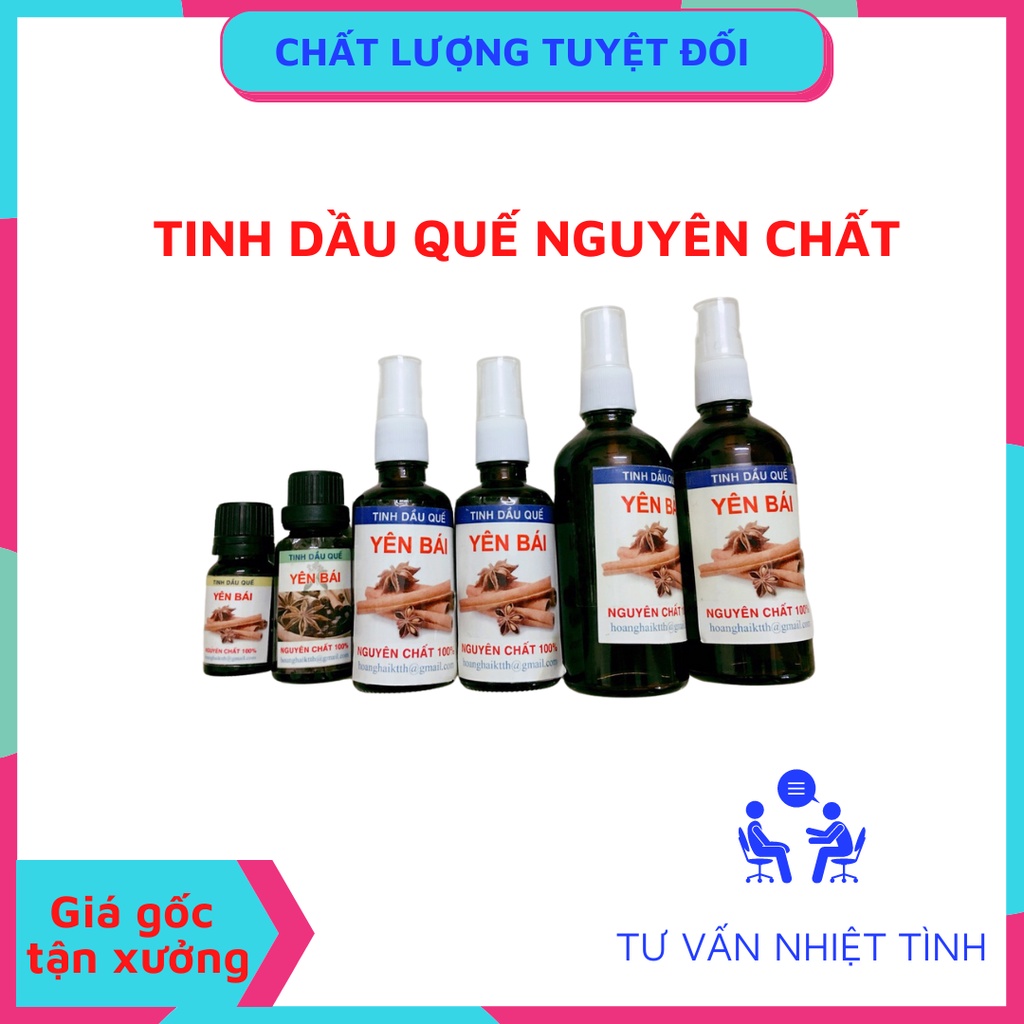 Tinh Dầu Quế Nguyên Chất, Thơm Phòng,Pha Nước Lau Nhà, Thơm Xe Ô Tô, Đuổi Muỗi, Đuổi Côn Trùng, Nấu Lẩu