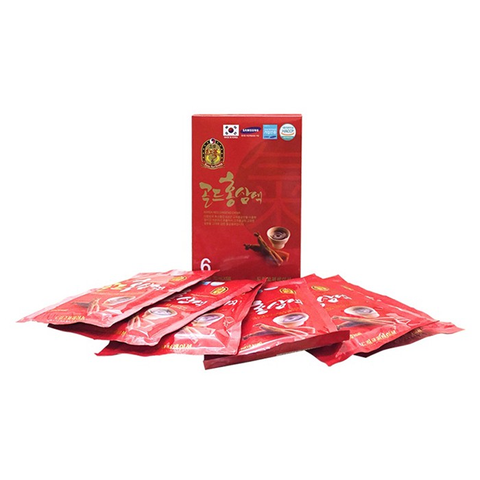 Nước Hồng Sâm 6 Năm Tuổi Hàn Quốc - Hộp 5 Gói x 70ml