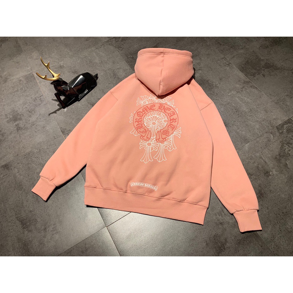 Áo Hoodie Jacket Chrome Heart Pinkyyy FW22