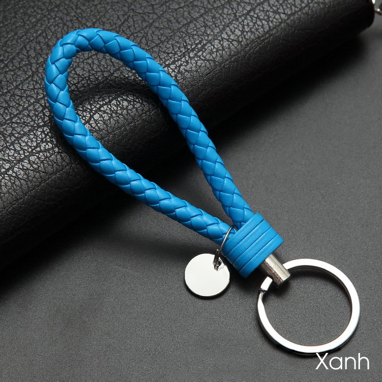 Móc Khóa Dây Xỏ Ngón Tay Màu Trơn