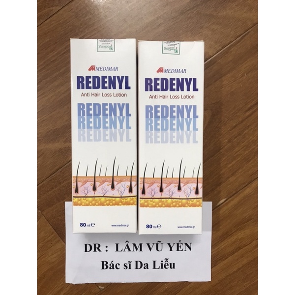 Xịt redenyl dành cho rụng tóc, hói, kích thích mọc tóc - Dr. Lâm Vũ Yến