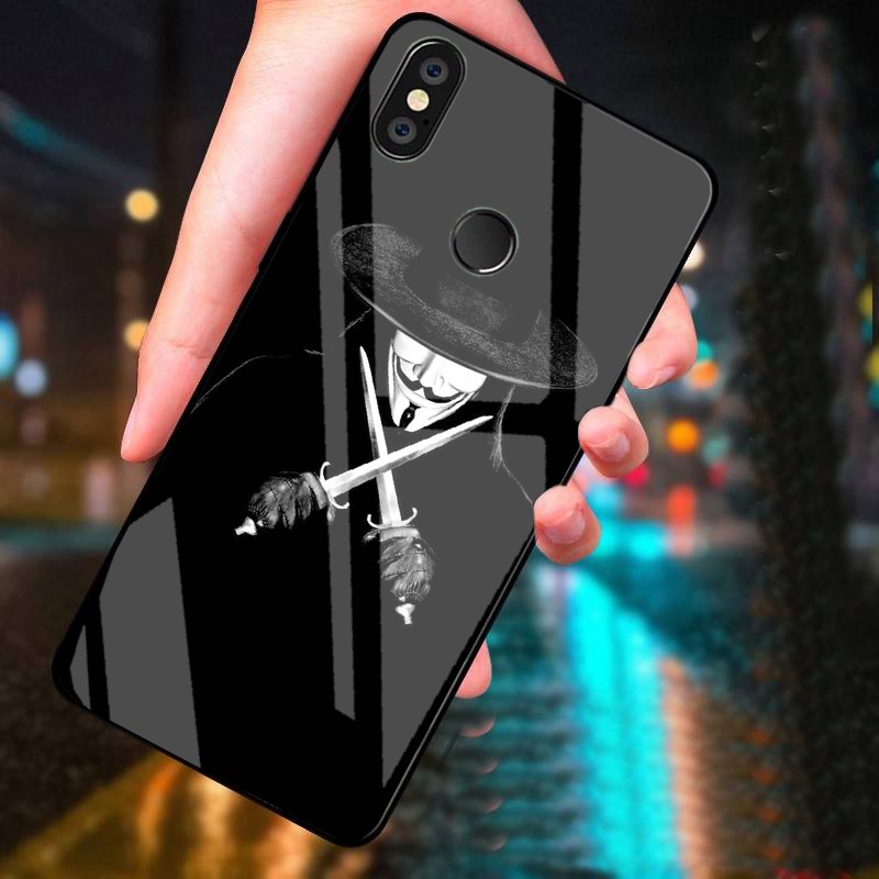 Ốp Lưng XIAOMI MI 8 , MI 8 SE mặt kính cường lực cao cấp thiết kế riêng