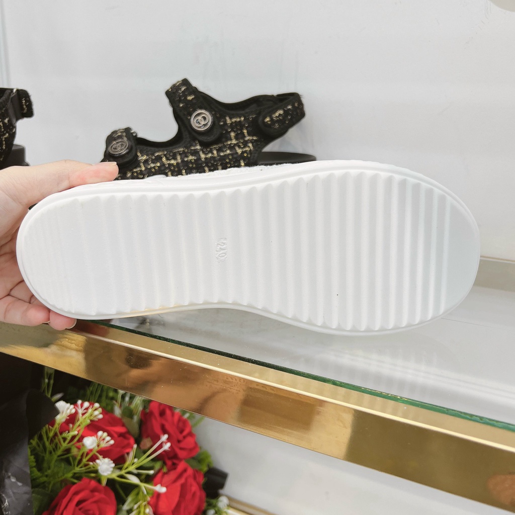 Dép Xăng Đan Nữ Quai Hậu Đẹp Cao Cấp Cao 6cm QC Cao Cấp TRINH LÊ SHOP GIÀY DÉP