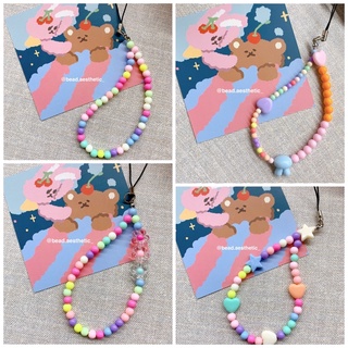 Phone strap - Dây đeo điện thoại đáng yêu pastel | @bead.aesthetic_