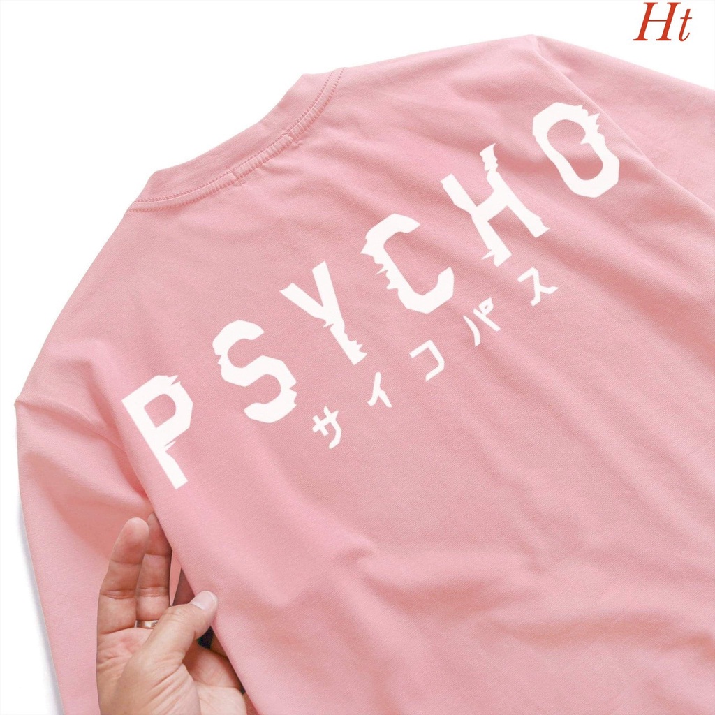 Áo phông Nam Nữ Psyycho chữ nhật Áo thun unisex form rộng, chất cotton mát mịn thấm hút mồ hôi