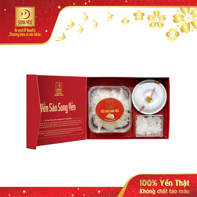 Tổ Yến Tinh Chế Song Yến - Hộp 100g