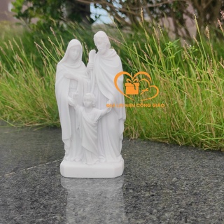Tượng Gia Đình Thánh Gia chất liệu bột đá Quà Lưu Niệm Công Giáo