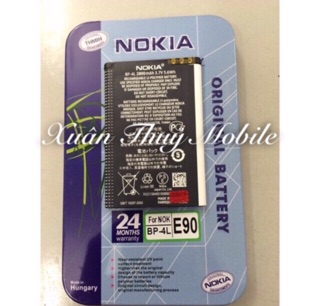 Pin điện thoại E63 E71 E72 BP-4L hộp sắt