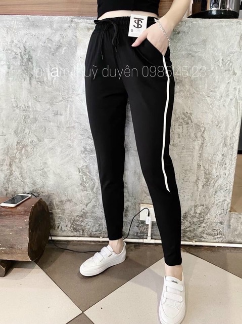 ❤️FREESHIP❤️Quần Baggy Umi Sọc Thể Thao
