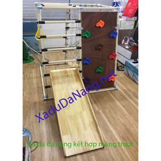 Xà đu vận động đa năng Dinktech, bộ khung vận động đa chức năng cho bé