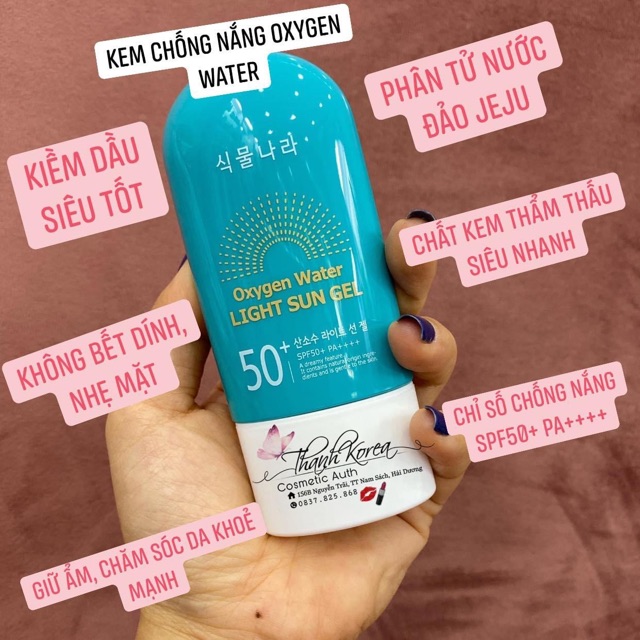 Kem chống nắng oxygen water