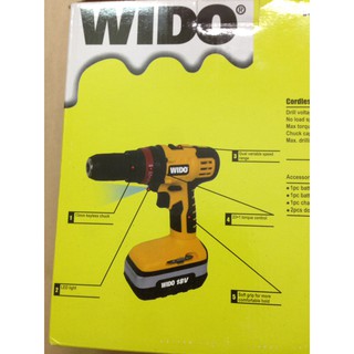 Máy khoan bắt vít WIDO 18V