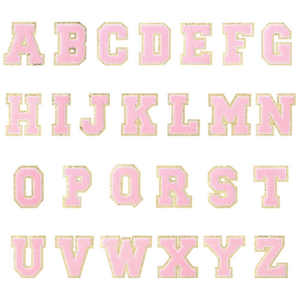 Sticker Ủi Thêu Hình Chữ Cái Từ A Đến Z|Chữ Cái