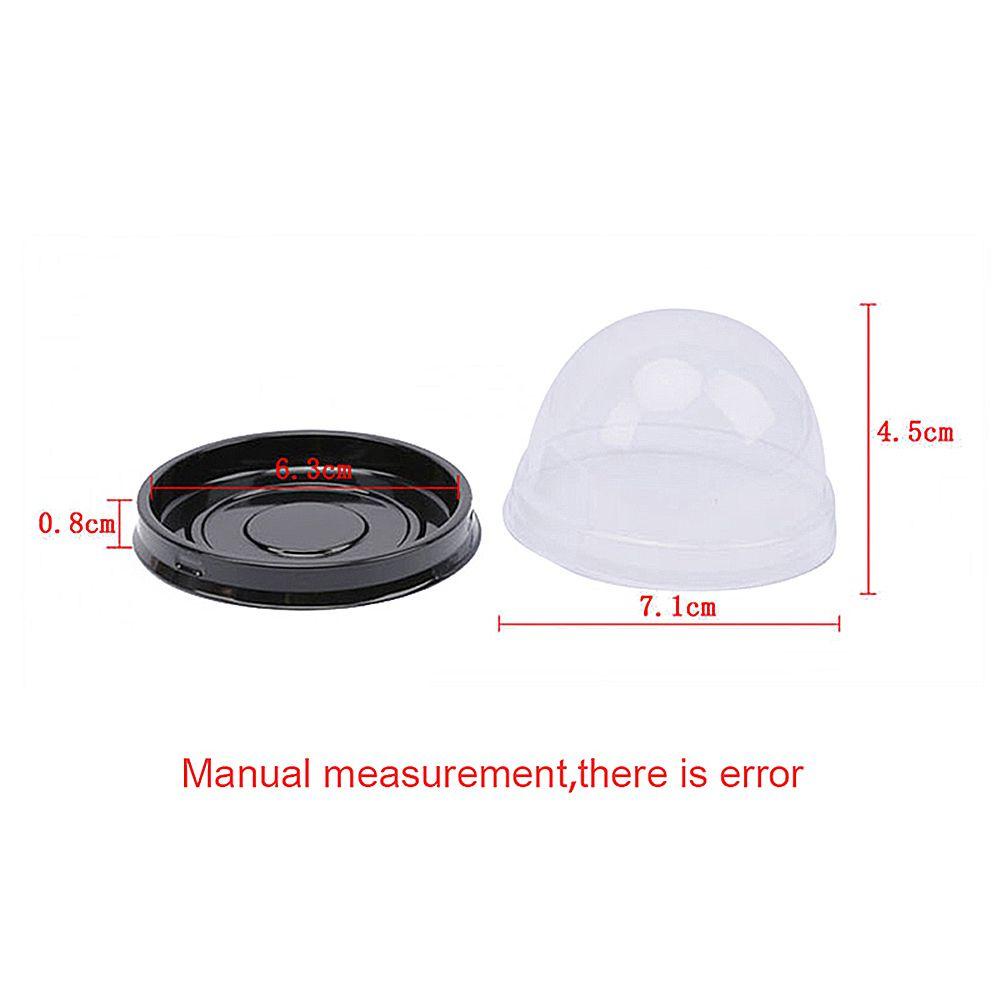 Set 1 50 Hộp Đựng Bánh Trung Thu Tròn Mini Trang Trí Tiệc Cưới / Sinh Nhật / Giáng Sinh