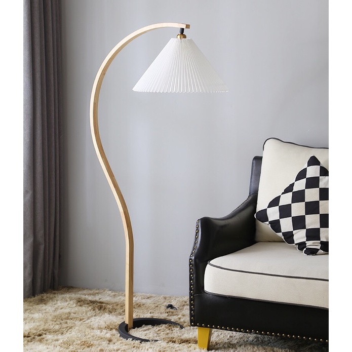 Đèn sàn cây decor phòng khách,phòng ngủ - phong cách Hàn Quốc