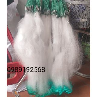 Lưới đánh cá 3 màn tép bắt cá bống và cá tép cao 70cm dài 50m chì nặng