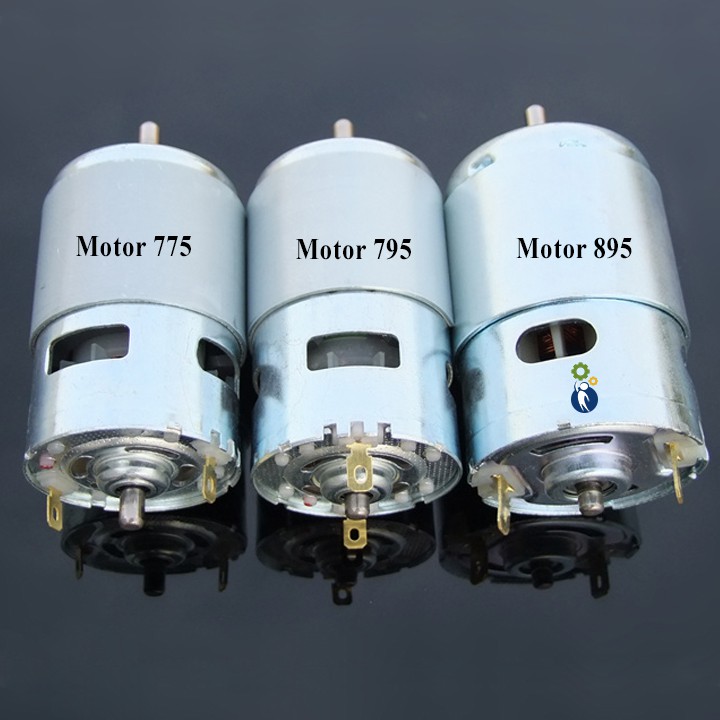 Motor 895 12V 6000-12000rpm, đường kính trục quay 5mm