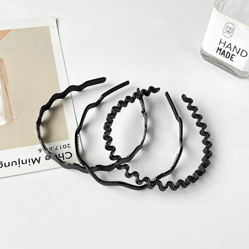 Set 3 Băng Đô Đen Thời Trang Cho Nam