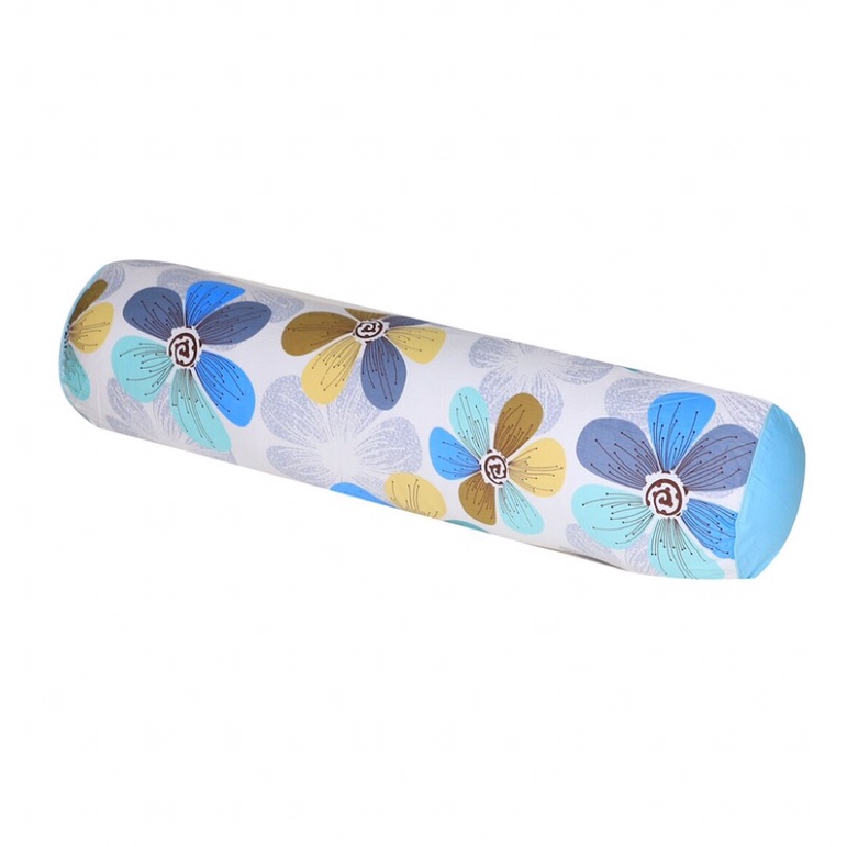 Gối ôm size 37x105cm cho người lớn chất cotton mát mẻ, áo gối có dây kéo Hometex chính hãng