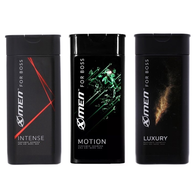 DẦU GỘI XMEN FOR BOSS 180G INTENSE/ MOTION/ LUXURY
