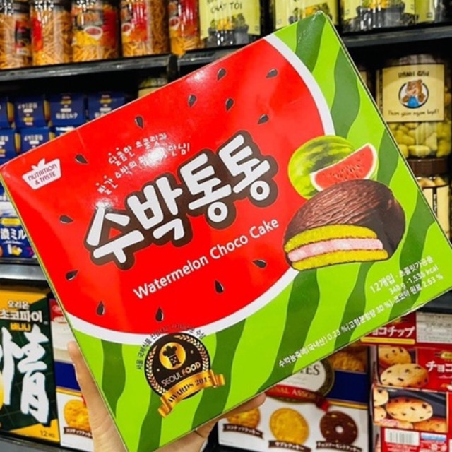 BÁNH CHOCOPIE DƯA HẤU - HÀN QUỐC