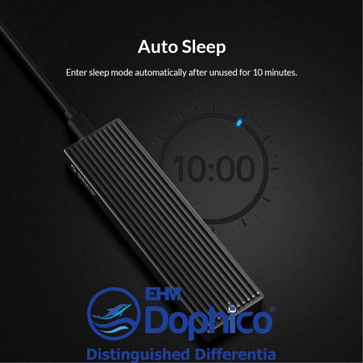Box ổ cứng SSD M2 Orico M2PF-C3  – CHÍNH HÃNG – Bảo hành 12 tháng