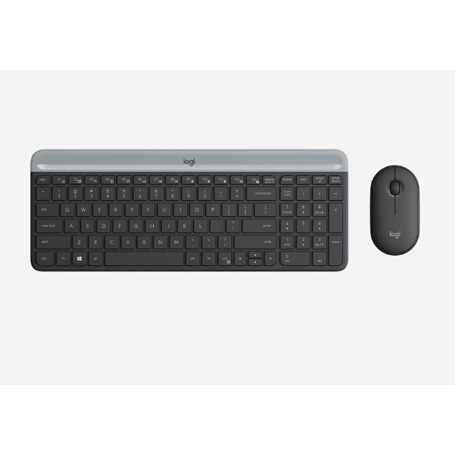 Bộ bàn phím và chuột không dây Logitech MK470 (Màu đen)