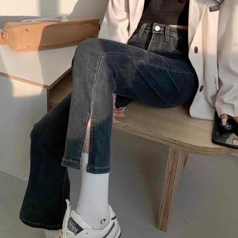 [ 𝗢𝗥𝗗𝗘𝗥 𝗧𝗔𝗢𝗕𝗔𝗢 ] Quần Jean Xẻ Ống