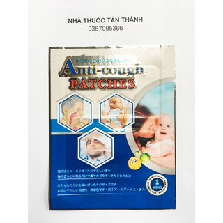 Miếng dán ho Anti-cough Nhật Bản