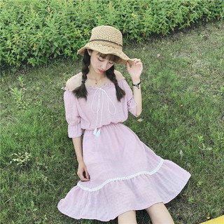 Váy Baby doll Trễ Vai