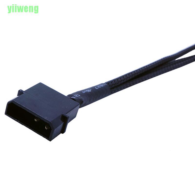 Dây Cáp Chia Cổng Đồng Molex Sang 3 Cổng 3pin / 4pin 12v Cho Quạt Máy Tính