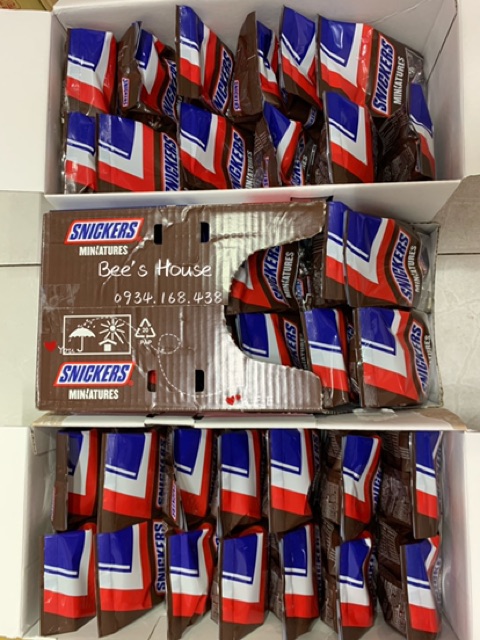 Chocolate đậu phộng Snickers Mỹ