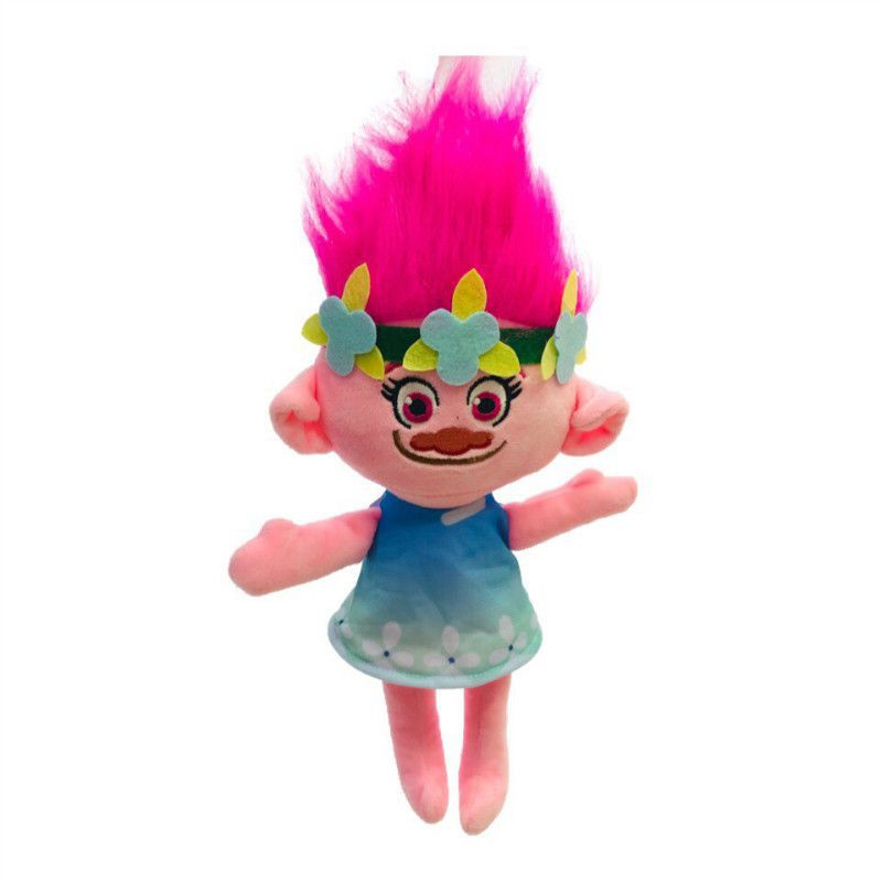 Búp Bê Nhồi Bông Nhân Vật Hoạt Hình Trolls Poppy Branch Barb