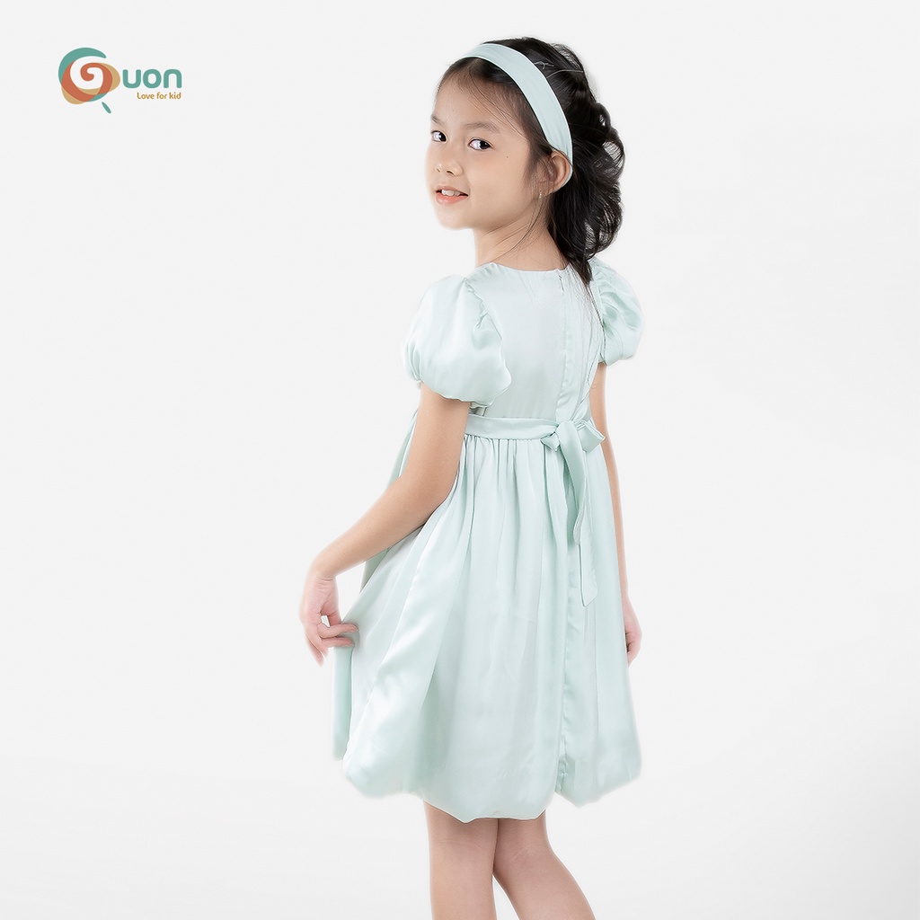 Váy bé gái GUON vải lụa mềm mại thoáng mát cho bé 11kg - 42kg Như Ngọc