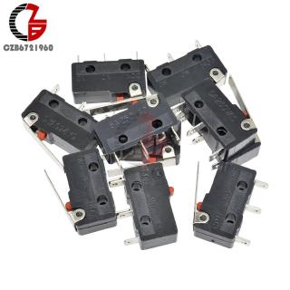 10Pcs KW11-3Z 5A 250V Microswitch 3Pin Tact Buckle Micro Sensitive cho thiết bị gia dụng