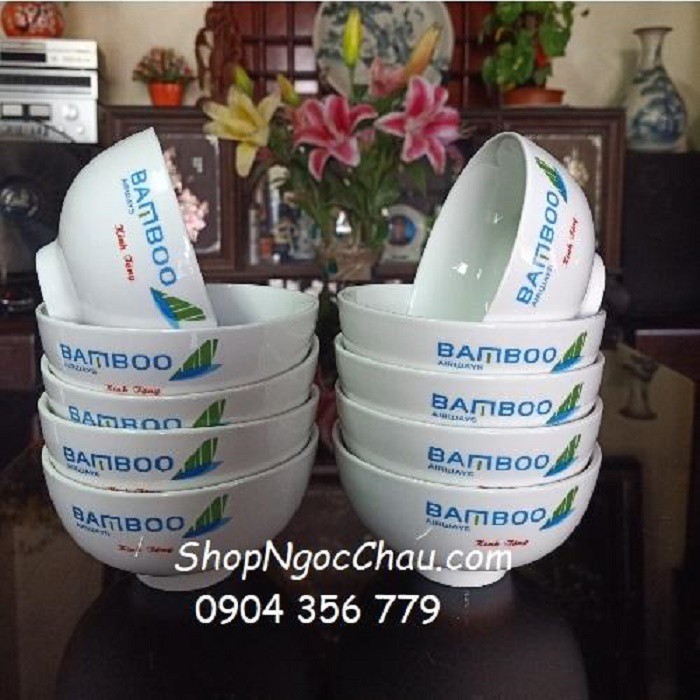 Bộ 10 bát ăn cơm Bamboo Airways